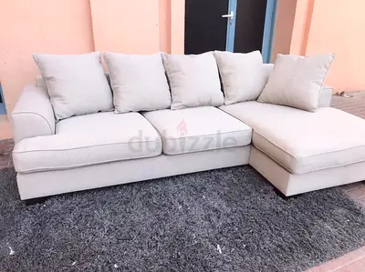 The One Kingston L Shape sofa beige