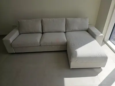 Ikea vimle L shape sofa bed with mattress