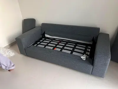 Ikea vimle two Seater Sofa bed Dark gray