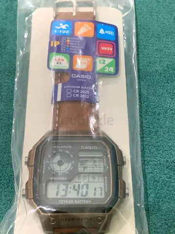 Casio Vintage-Style Digital Watch Without box