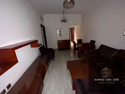 **Luxury furnished apartment with a spacious bedroom, large living room, equipped kitchen, 2 bathro