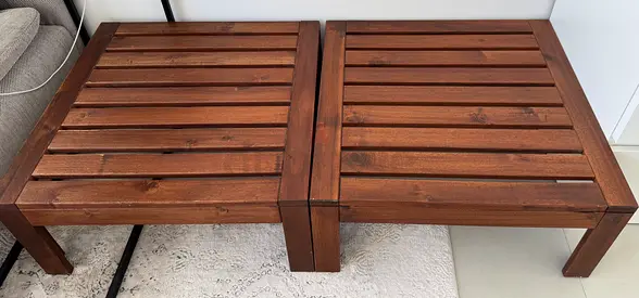 IKEA outdoor tables