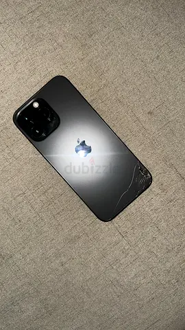 2х iPhone 14 Pro Max - Space Black, cracked back glass, unlocked