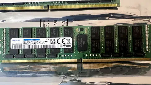 2 x Samsung 64GB DDR4 Server RAM (Different Speed)