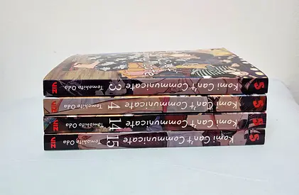 Komi Cant Communicate Volumes 3, 4, 14, 15 (English Manga) - Perfect Condition