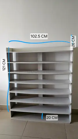 White Shoe Rack