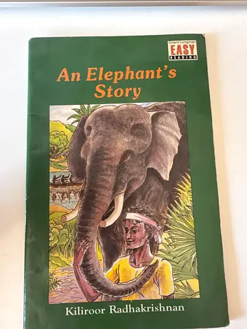 An Elephants Story by Kilroor Radhakrishnan - Used paperback