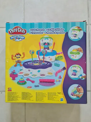 Toy birthday cake playdo