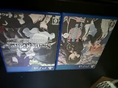 Two PS4 Visual Novel Games (Steins;Gate and School/Romance title) - Good Condition