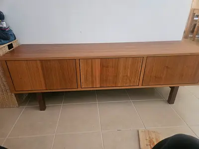 IKEA wooden TV bench