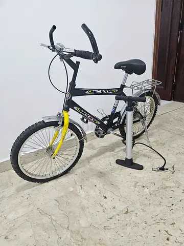 Rocky Bicycle for Kids with Rear Rack