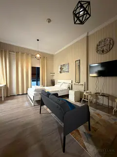 Furnished Studio | Al Multaqa Avenue | Balcony With Sky View