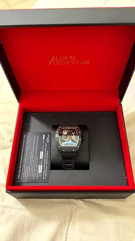 Alden Aroyston mens automatic watch in original box — excellent condition