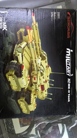 Military NZ-1MC-11 Tank Building Set (Brick Construction, Sealed Box)