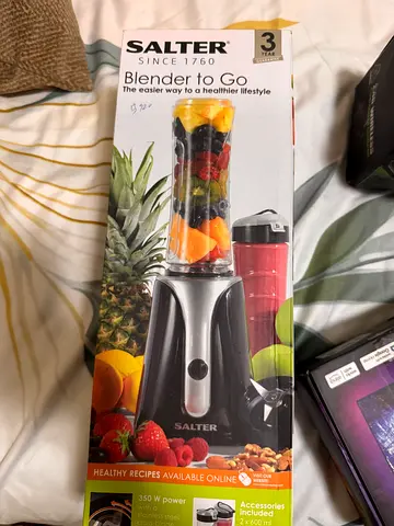 Salter Blender-to-Go Personal Smoothie Maker (New in Box)