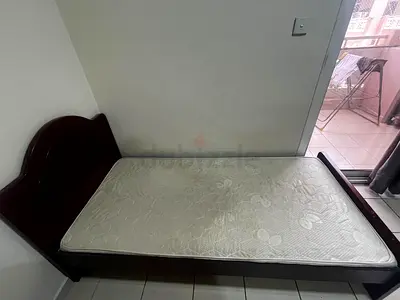 Single wooden bed frame - good condition