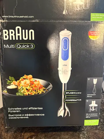 Braun Hand Blender MultiQuick 3 700W - Excellent Working Condition