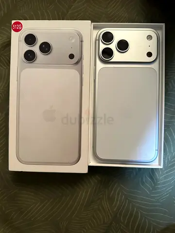 Apple iPhone 17 Pro Max (Silver) — 512 Boxed, used