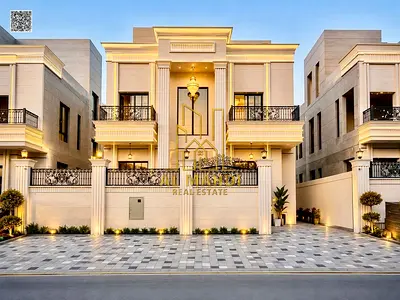 فيلا كلاسيك فاخرة للبيع في الحليو 1  عجمان  6 غرف ماستر  شامل رسوم التسجيل