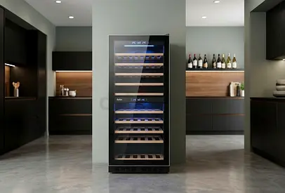 Terim Premium Dual-Zone Wine Cooler with Precision Temperature