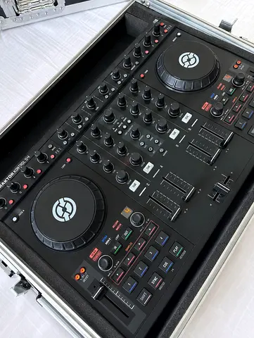 Compact DJ Controller with Flight Case - Good Working Condition