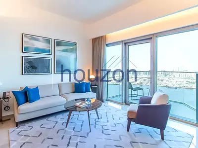 Luxurious 1BR | Creek Harbour View | Waterfront