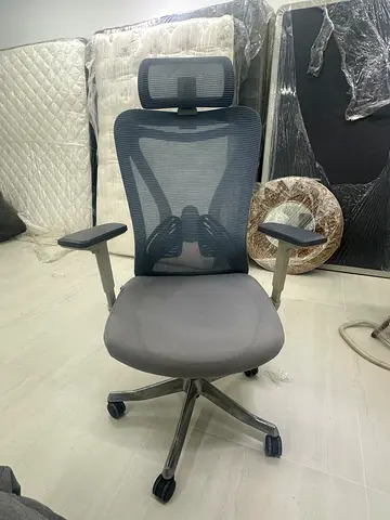Ergonomic Mesh Office Chair with Headrest - Used, Good Condition