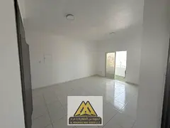 One-bedroom apartment with living room, balcony, and built-in wardrobes for annual rent Free parking