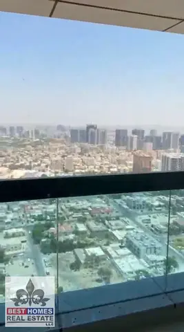 Very Spacious 2 BHK Available for sale in Corniche Tower, Ajman