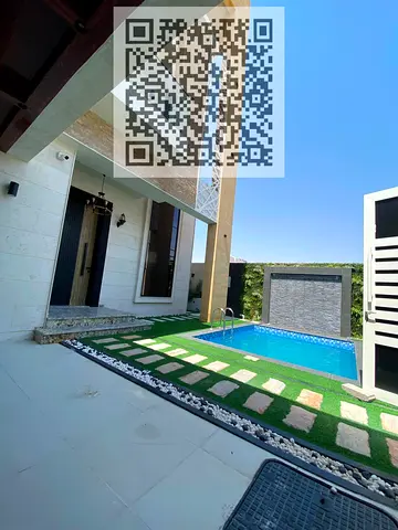 فيلا vip للبيع فى الحليو عجمان مساحة 4000 قدم 5غرف