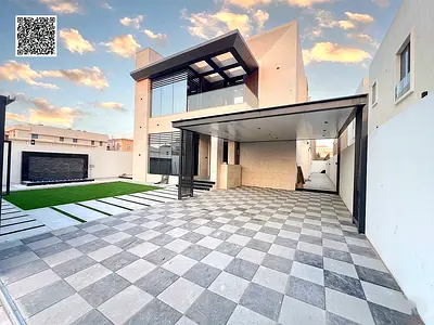 For those seeking luxury, a 5-bedroom villa in Al Muwaihat 2, fully air-conditioned, prime location, bank financing, freehold ownership.