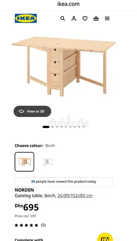 Ikea Gateleg Kitchen Dining
