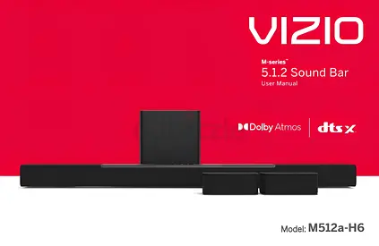VIZIO Sound bar 5.1.2 In very good condition