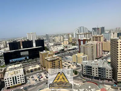 Prime location | Studio in Al Nuaimiya Towers C | Spacious layout | American kitchen | Balcony with open view | Excellent finishing | Vibrant area