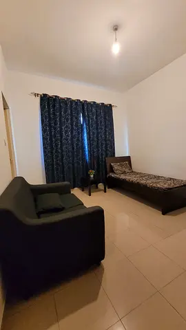 Master bedroom with attached bathroom for Indian KERALITE executive bachelors