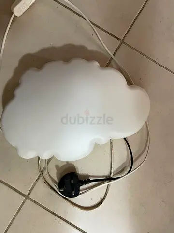 Cloud-shaped night lamp / kids room light IKEA