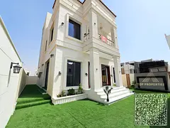 Two-story (classic) villa with a roof for sale in Ajman | Al Helio 2 area | 4 bedrooms, majlis, hall