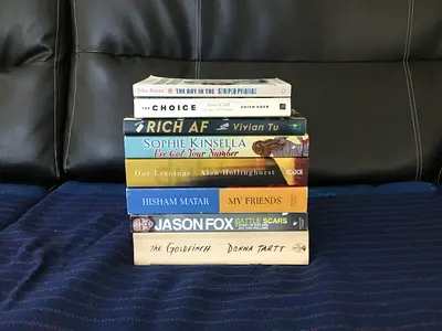 8 FICTION BOOKS