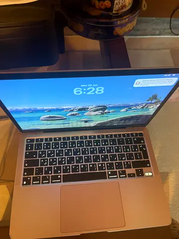 MacBook Air 13-inch Rose Gold - Good Condition, Backlit Keyboard