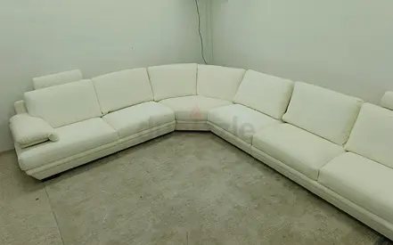 Natuzzi Italia White color corner sofa for sale