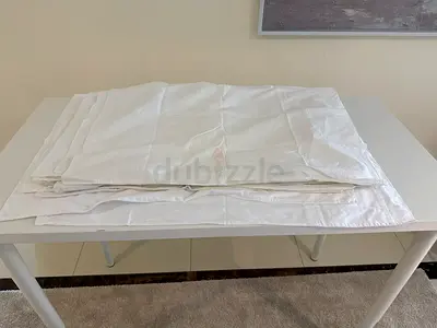 18 pillow sheets cotton white ikea  pizuna