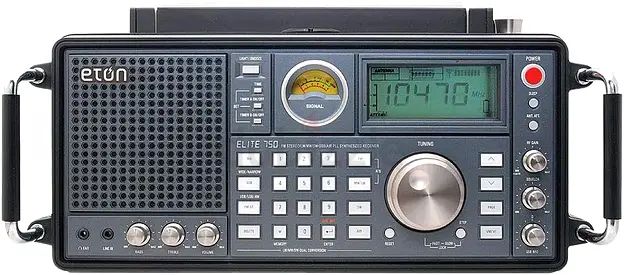 Eton Elite 750 Premium Radio (AM, FM, Longwave, Shortwave, Single Sideband, VHF Bands)