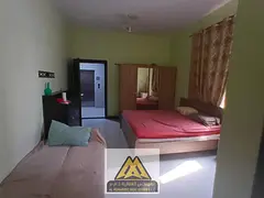 A studio apartment of suitable size Good finishing