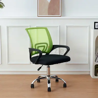 Green Herald Office Chair - Ergonomic Swivel with Wheels