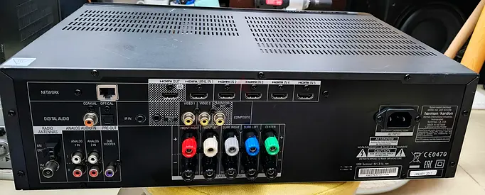 Harman Kardon Bluetooth amplifier AVR 161S