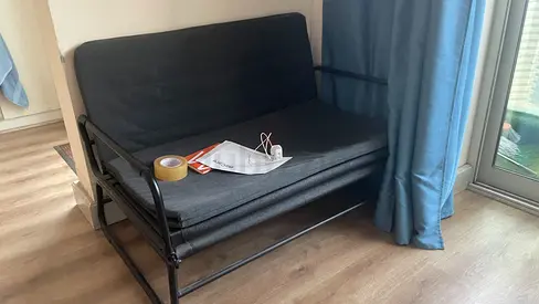 Ikea hammarn sofa bed for sale