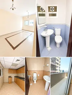 ALL NATIONALITY PARKING FREE MAINTENANCE FREE GYM FREE 2BADROOM APARTMENT SPACIOUS 10 DAYS FREE