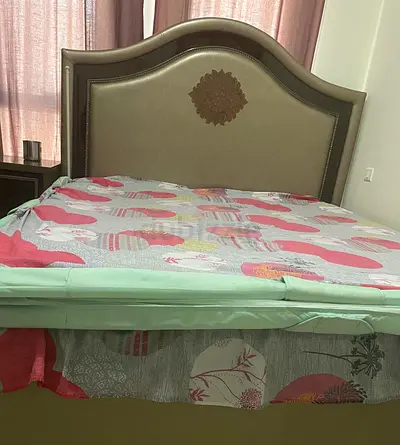 Urgent Sale Cot and Bed - King Size( Moving out Sale)