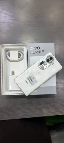 Oppo Reno11 5G - White (Like New) with Box and Charger
