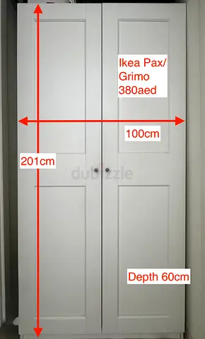 Ikea Pax/Grimo wardrobe